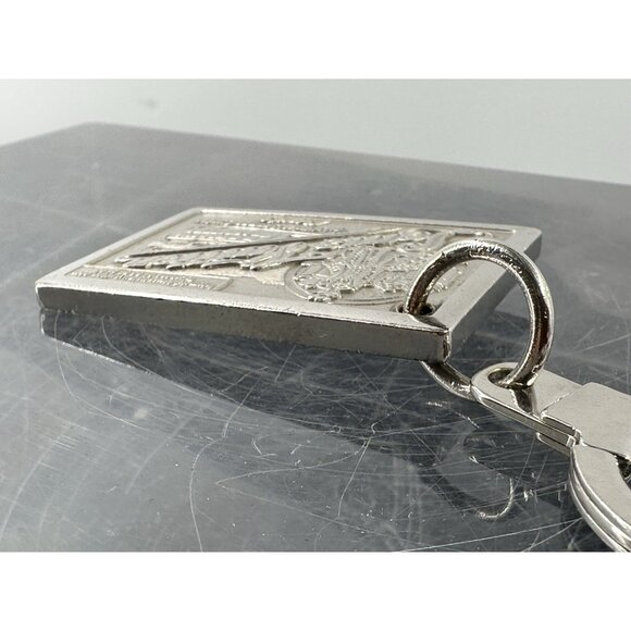 LOUIS VUITTON M65374 Porte Cles Jean Bag Charm Key Holder Metal Silver (K) - Picture 6 of 11